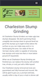 Mobile Screenshot of charlestonstumpgrinding.com